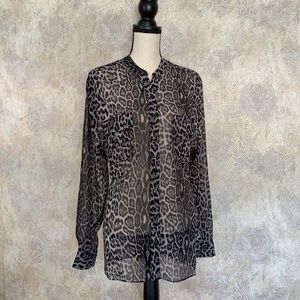 Animal Print Tunic, Size XL